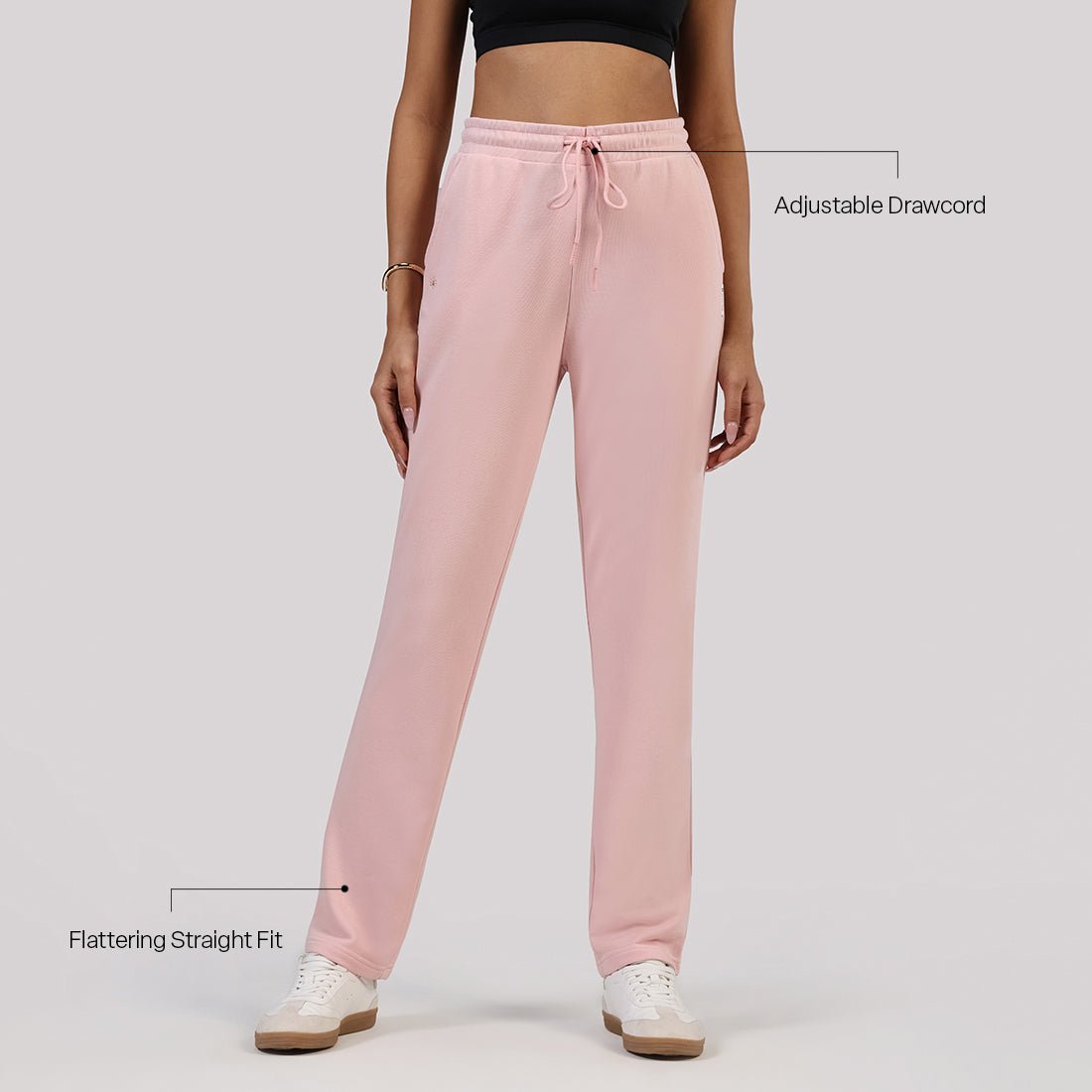 BlissTerry™ Cotton Straight Pants - BlissClub