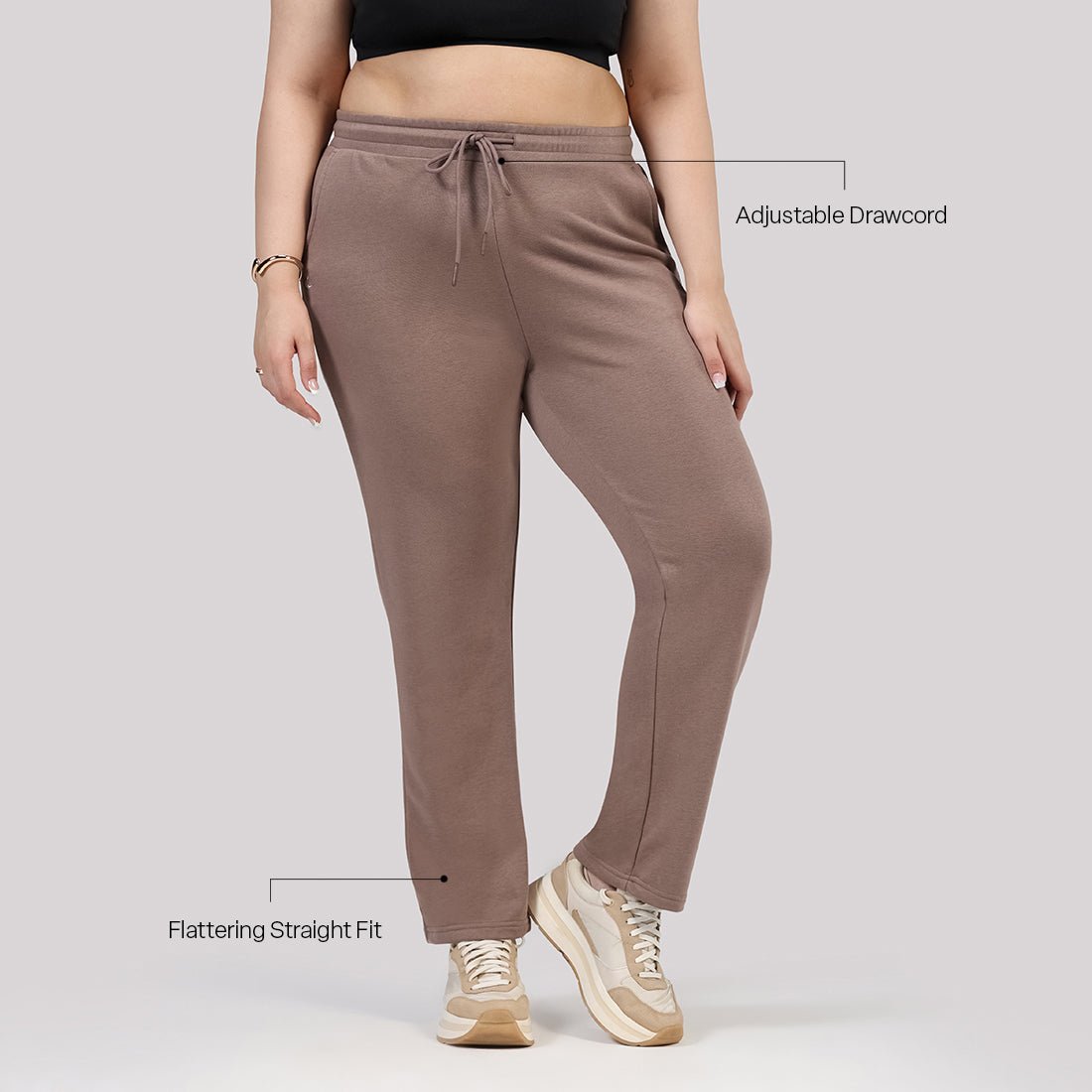 BlissTerry™ Cotton Straight Pants - BlissClub