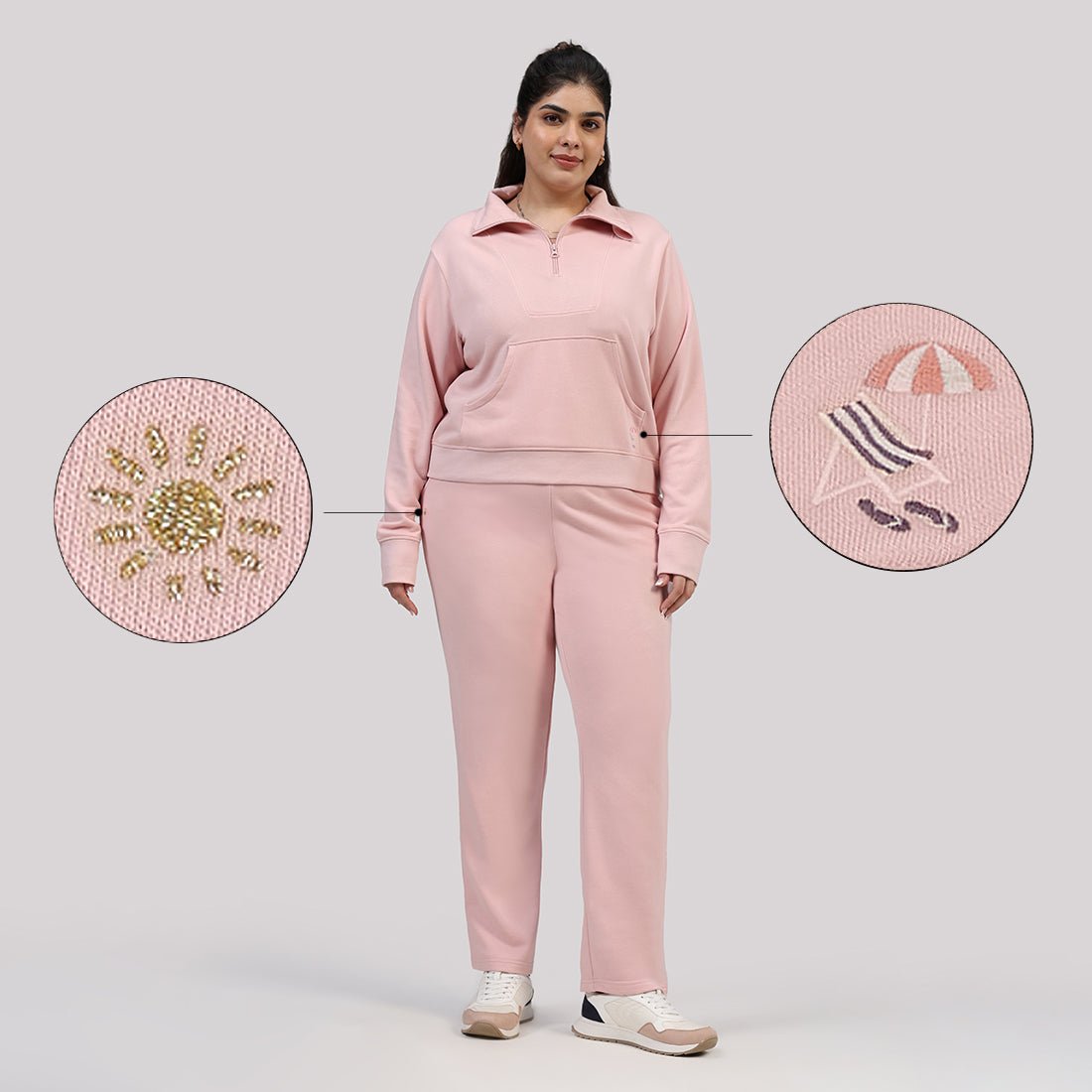 BlissTerry™ Cotton Straight Pants - BlissClub