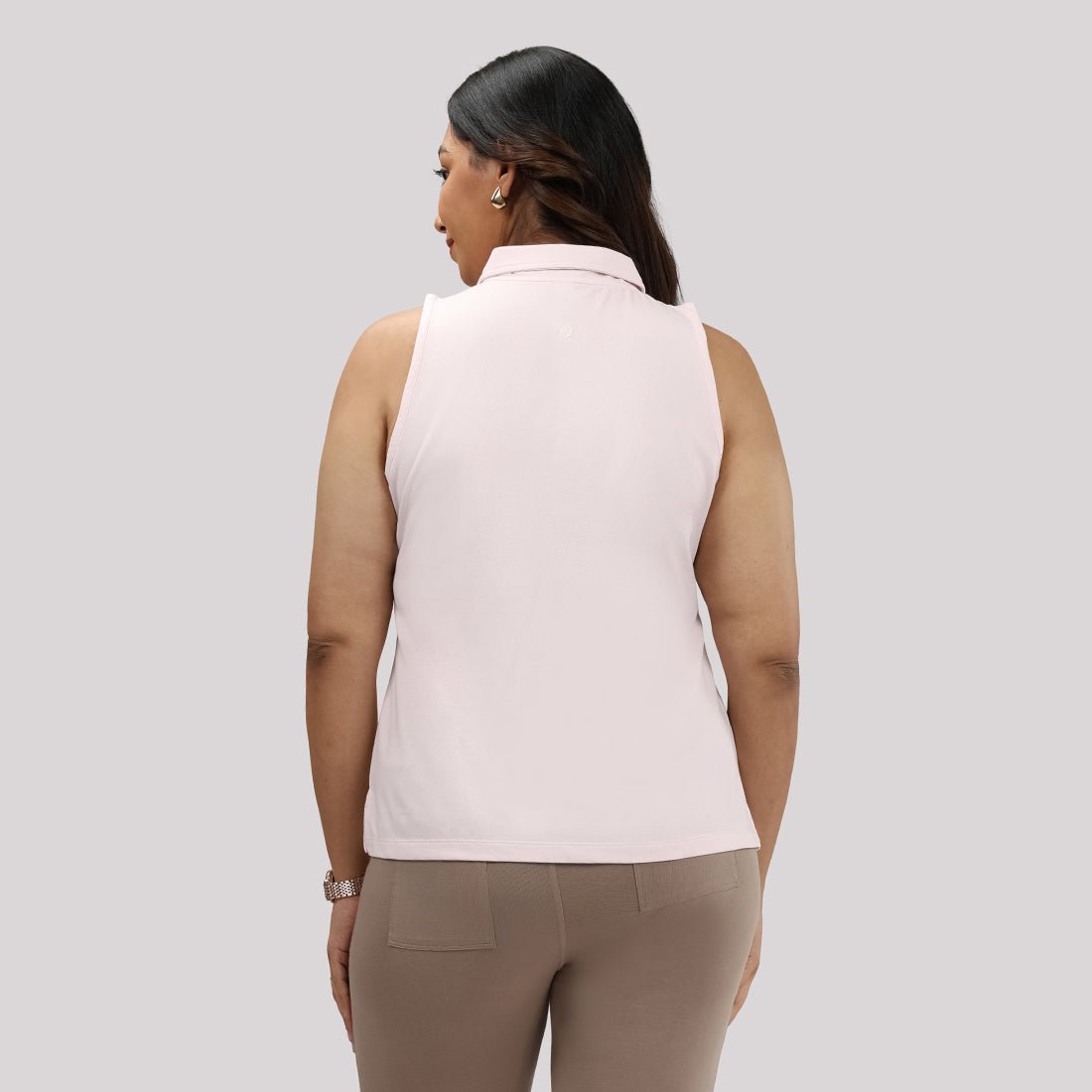 Classic Pique Sleeveless Polo - BlissClub