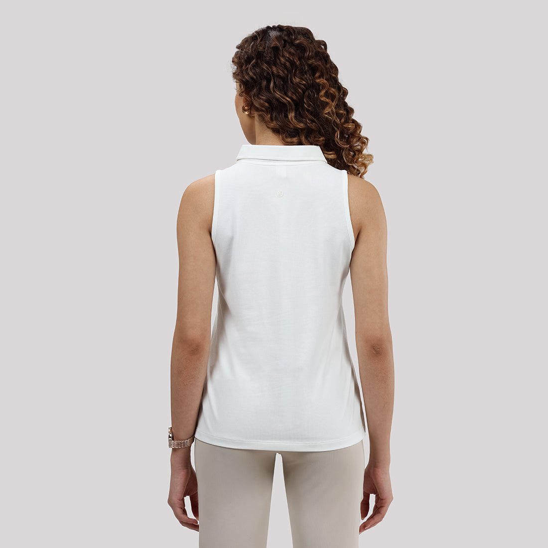 Classic Pique Sleeveless Polo - BlissClub