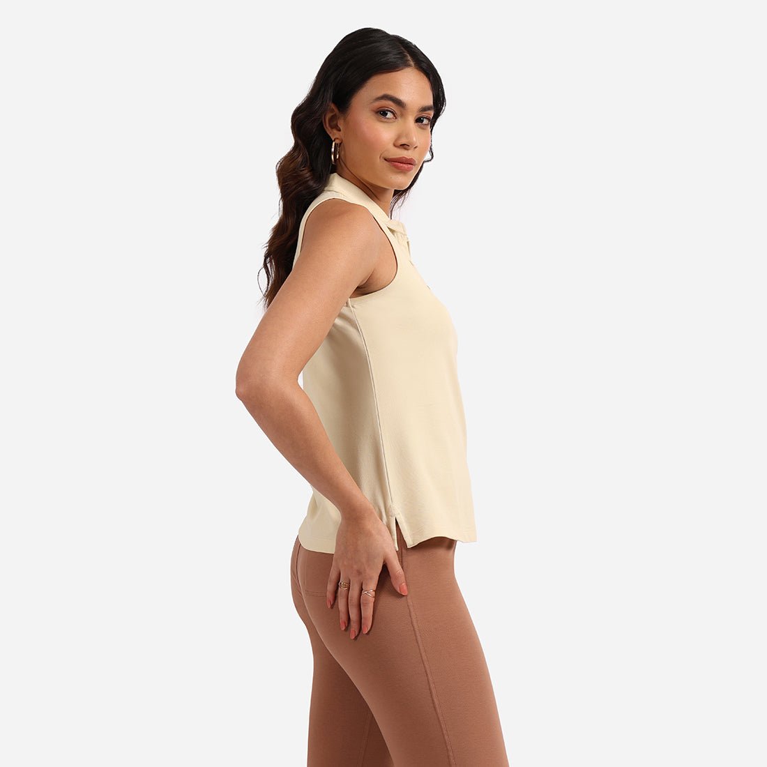 Classic Pique Sleeveless Tank - BlissClub