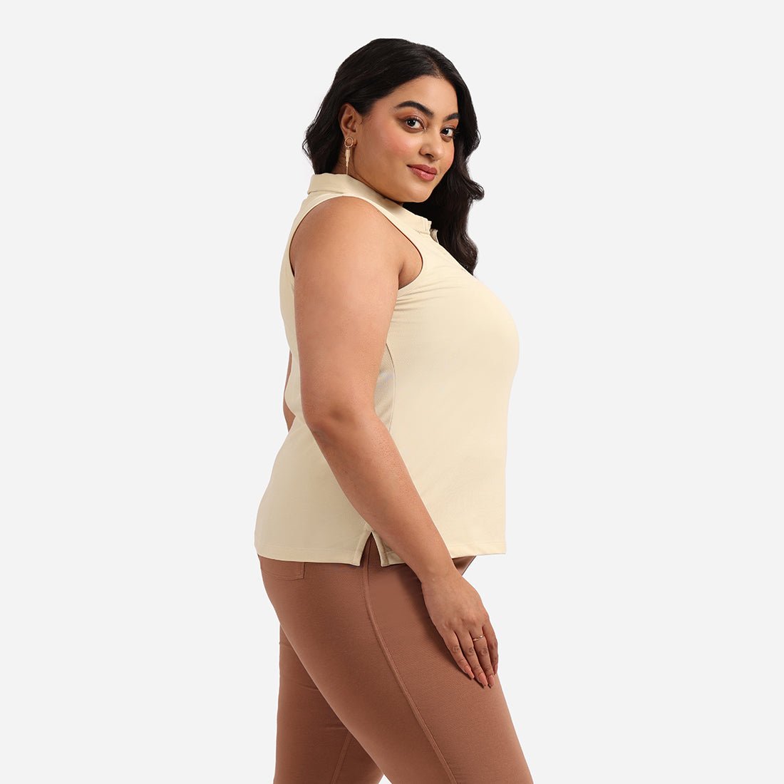 Classic Pique Sleeveless Tank - BlissClub