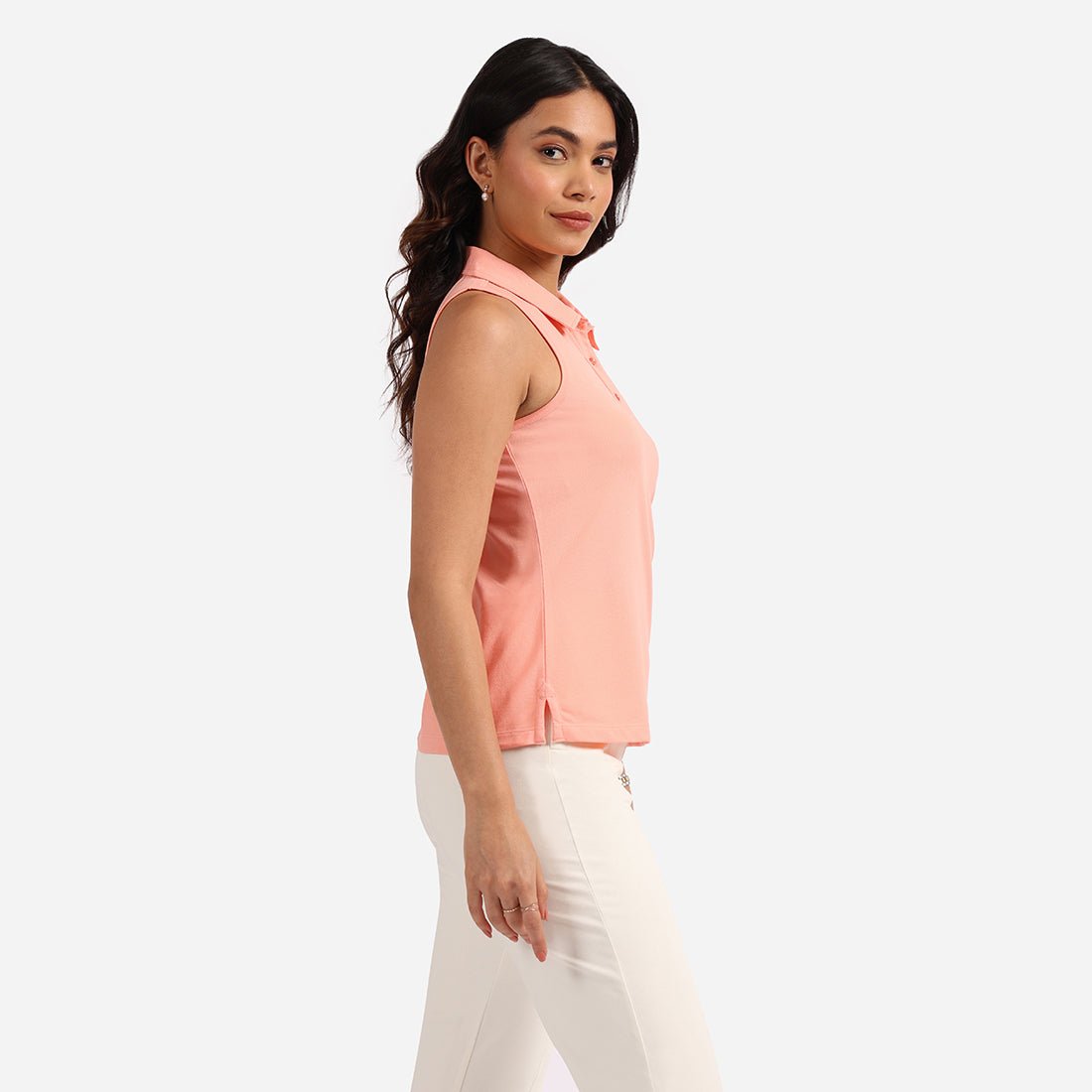 Classic Pique Sleeveless Tank - BlissClub