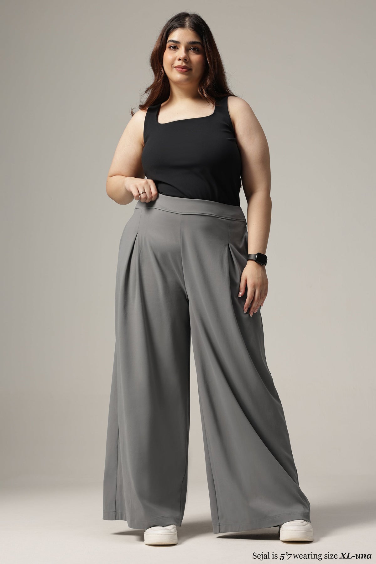 Cloud Box Pleated Korean Pant - BlissClub