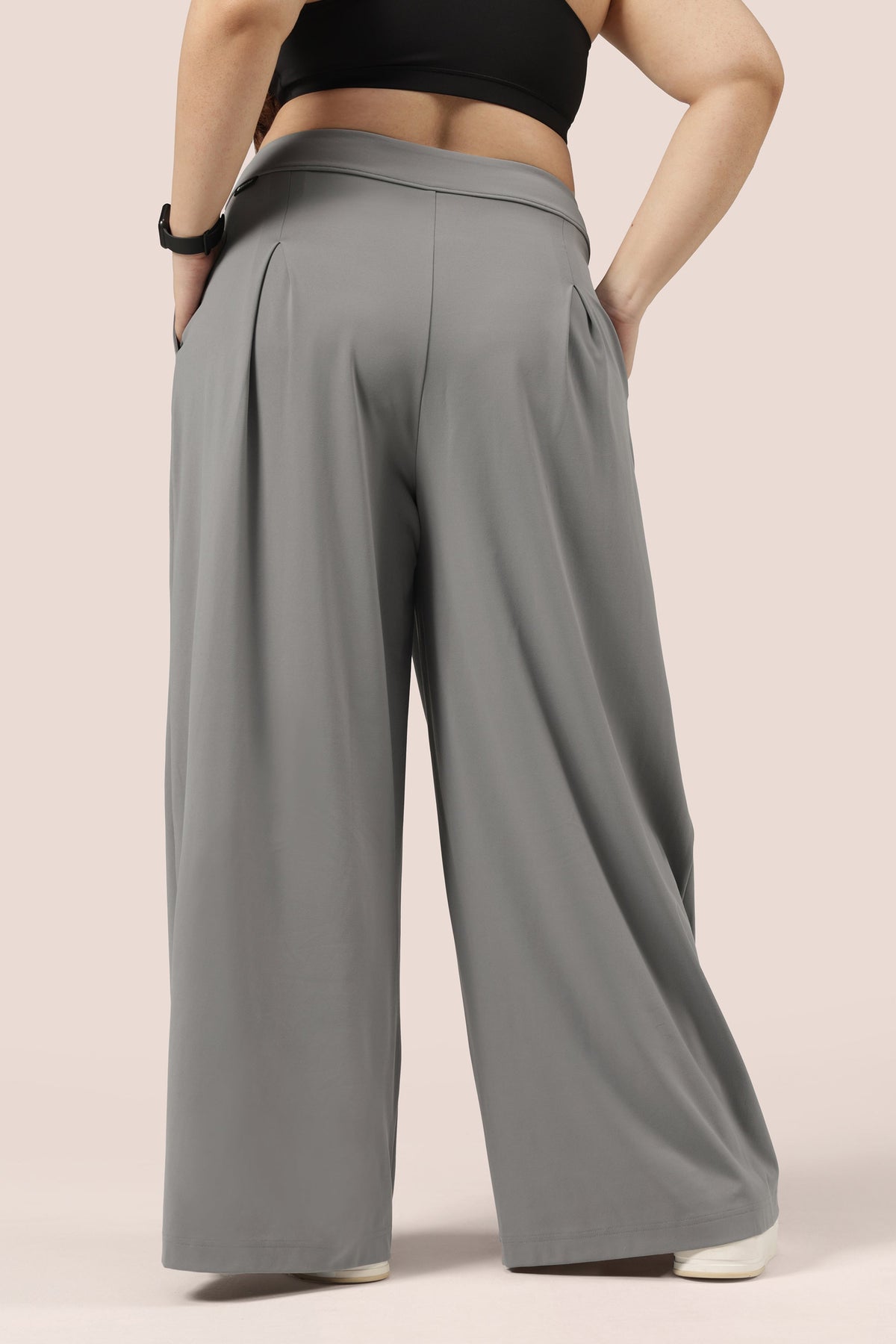 Cloud Box Pleated Korean Pant - BlissClub