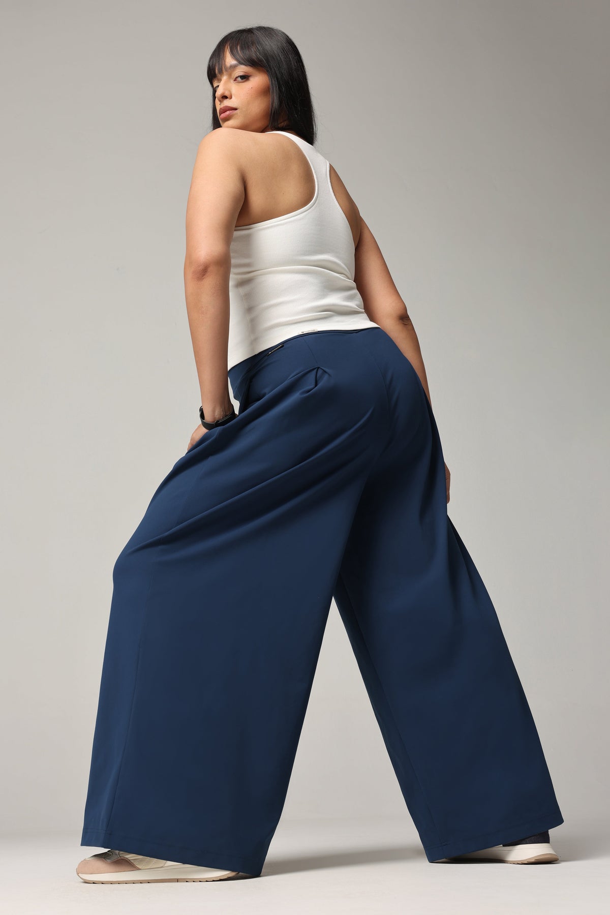 Cloud Box Pleated Korean Pant - BlissClub