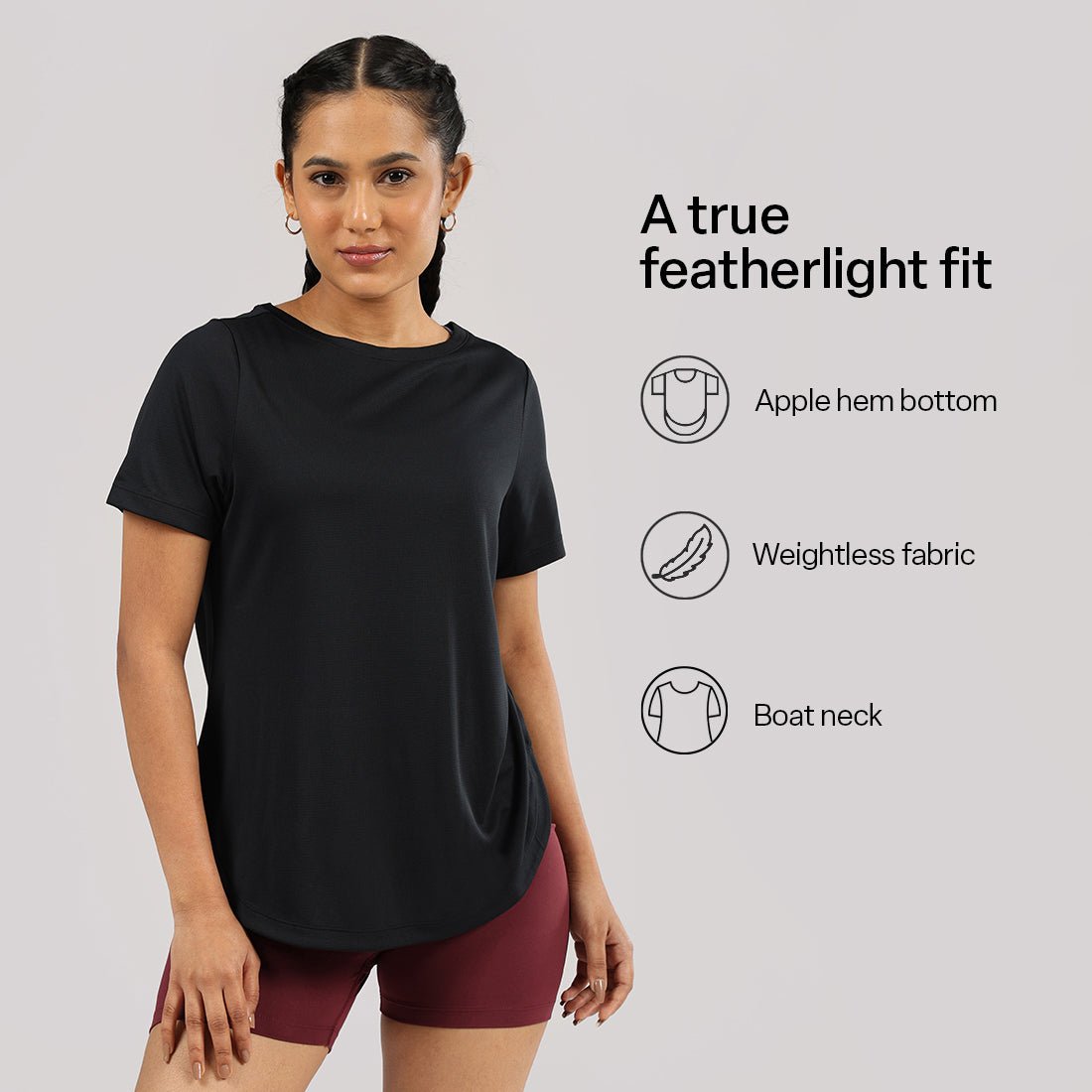 CloudFlex Apple Hem Tee - BlissClub