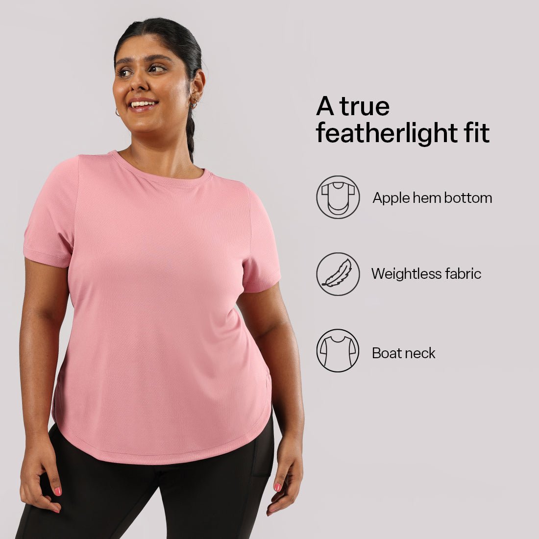 CloudFlex Apple Hem Tee - BlissClub