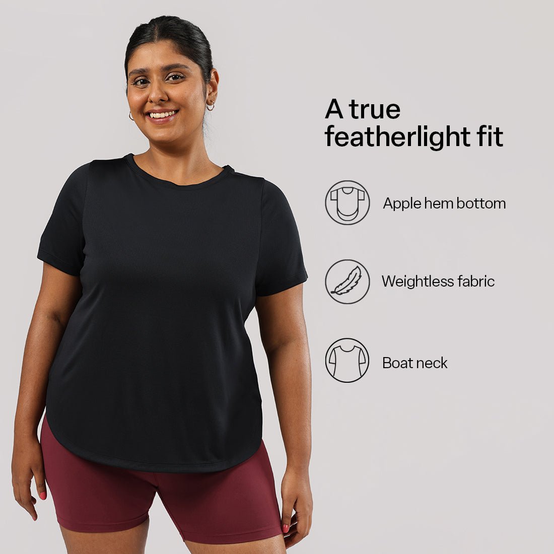 CloudFlex Apple Hem Tee - BlissClub