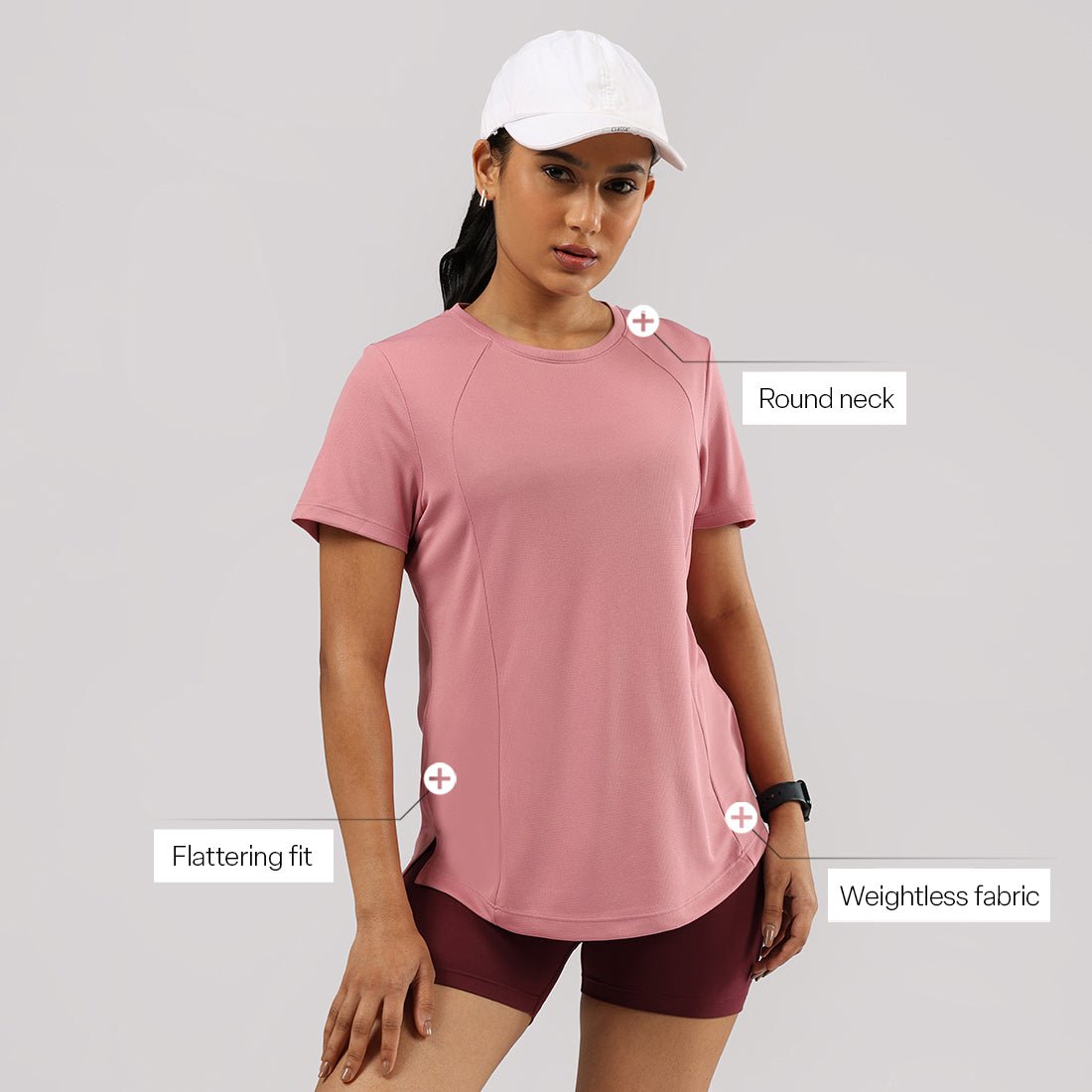 CloudFlex Round Neck Tee - BlissClub