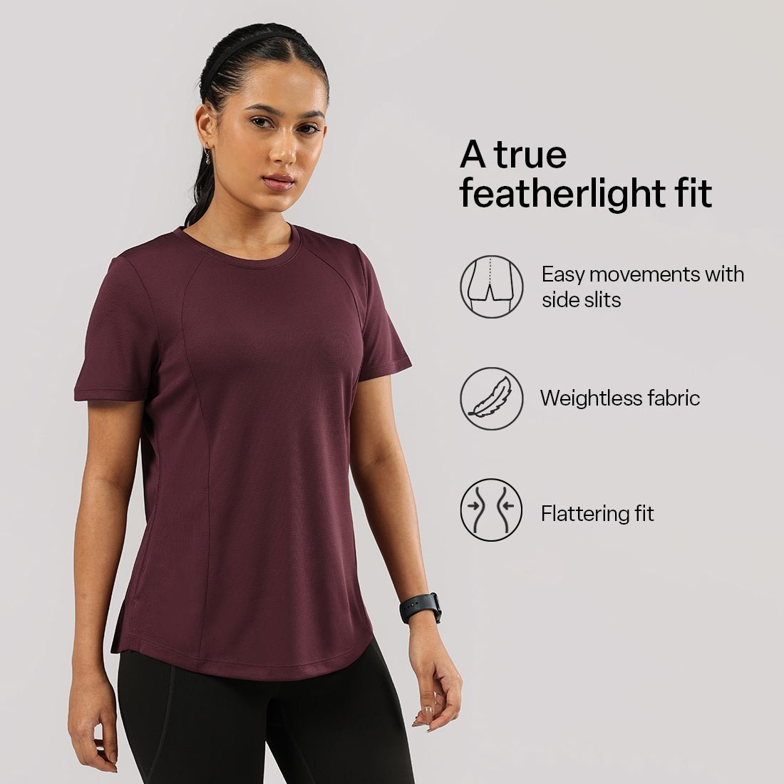 CloudFlex Round Neck Tee - BlissClub