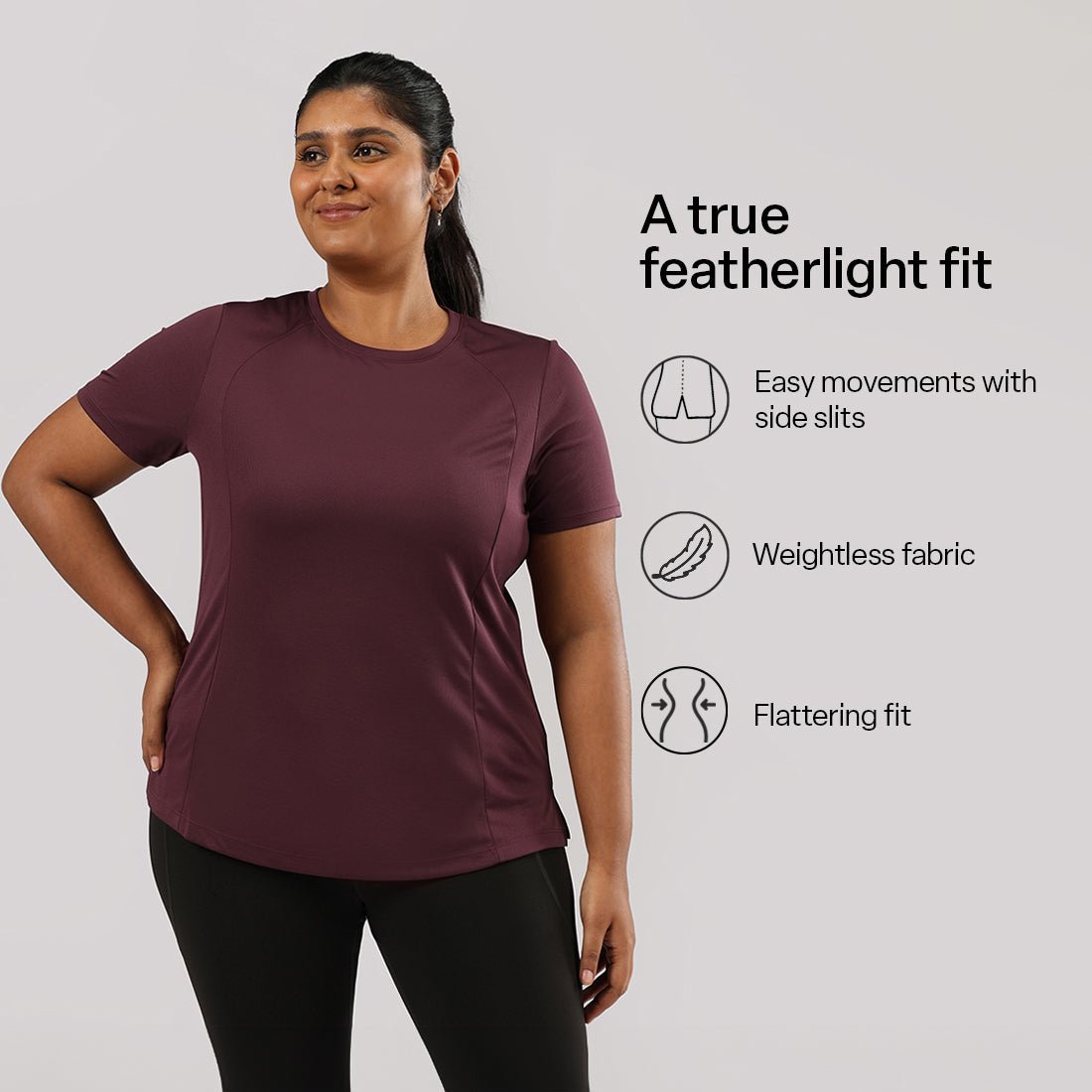 CloudFlex Round Neck Tee - BlissClub