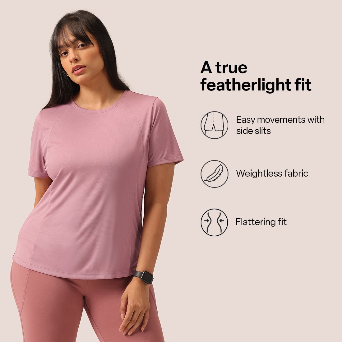 CloudFlex Round Neck Tee - BlissClub