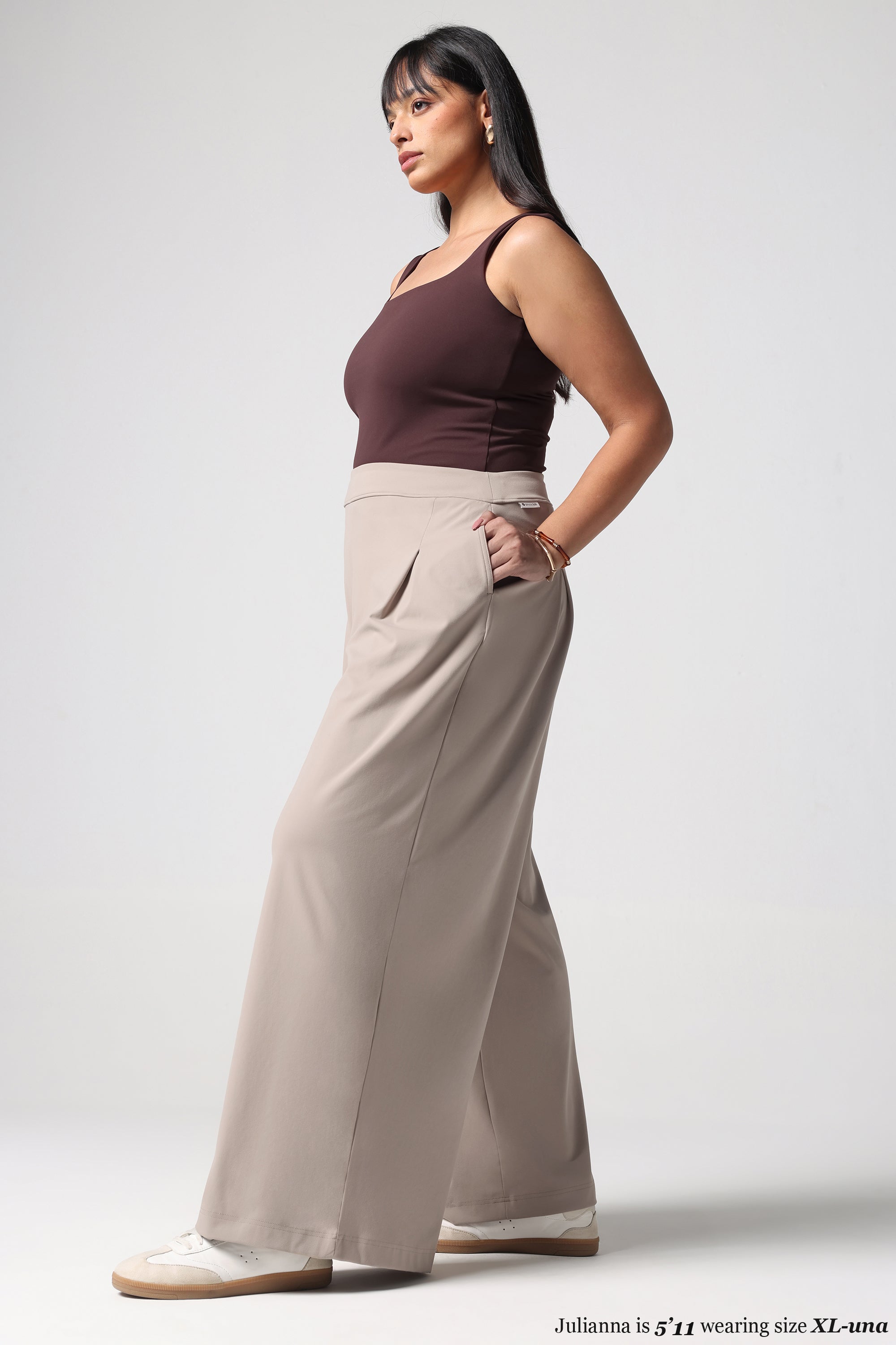 Cloud Box Pleated Korean Pant