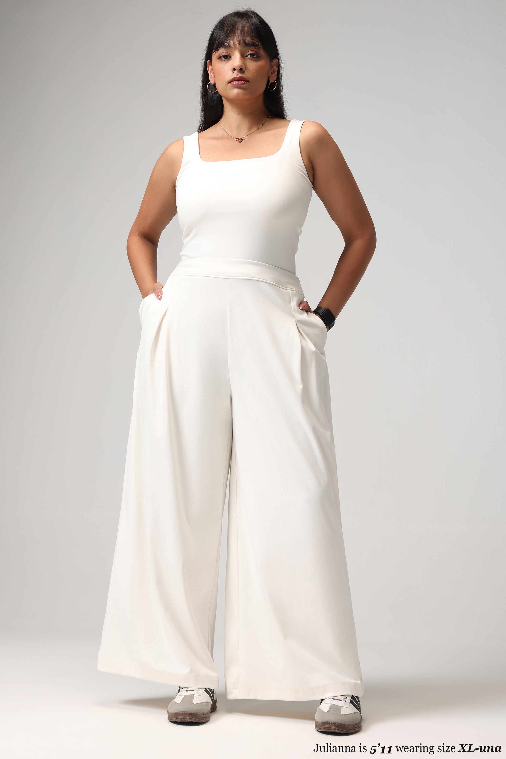 Cloud Box Pleated Korean Pant