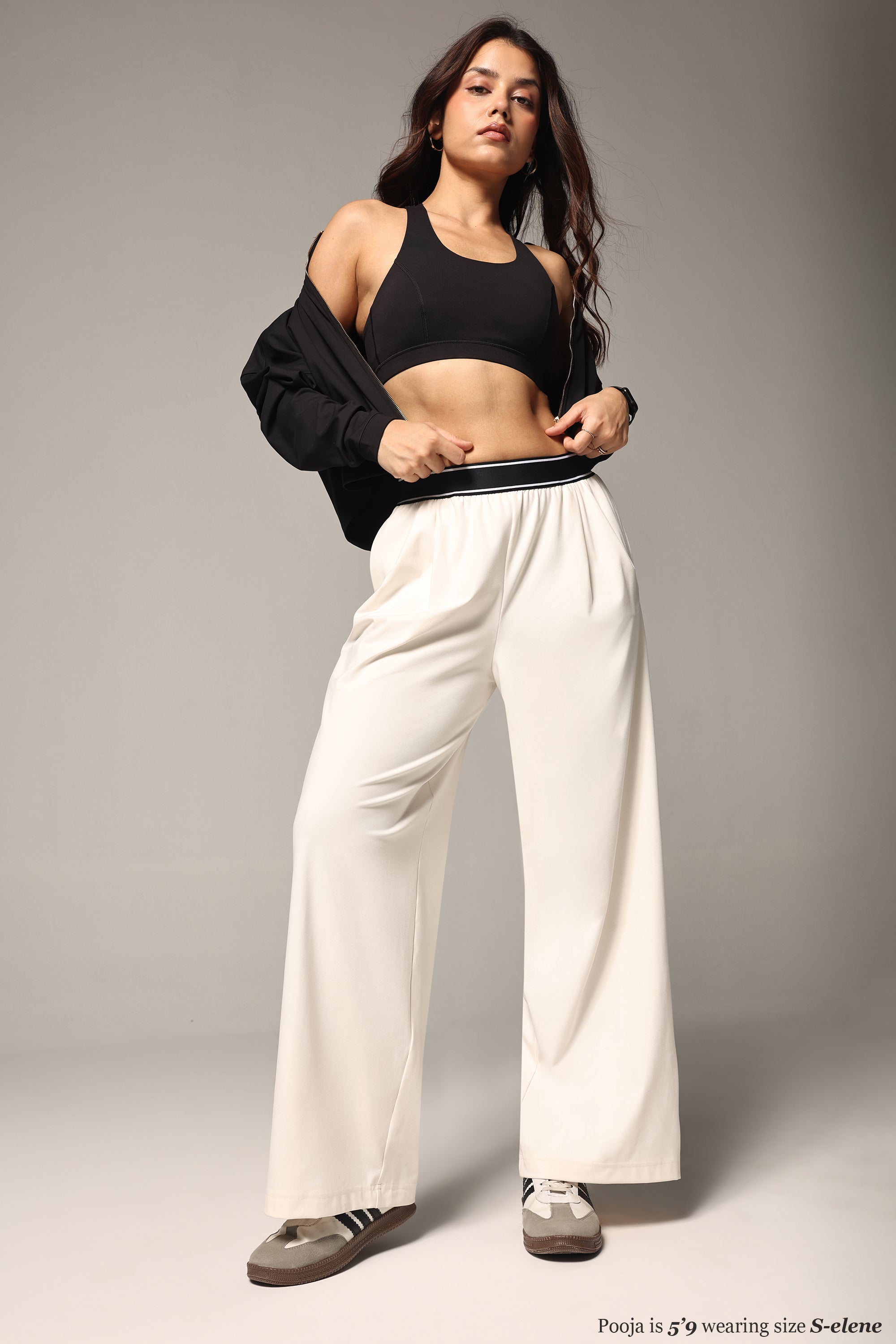 Cloud Korean Active Wide Pants