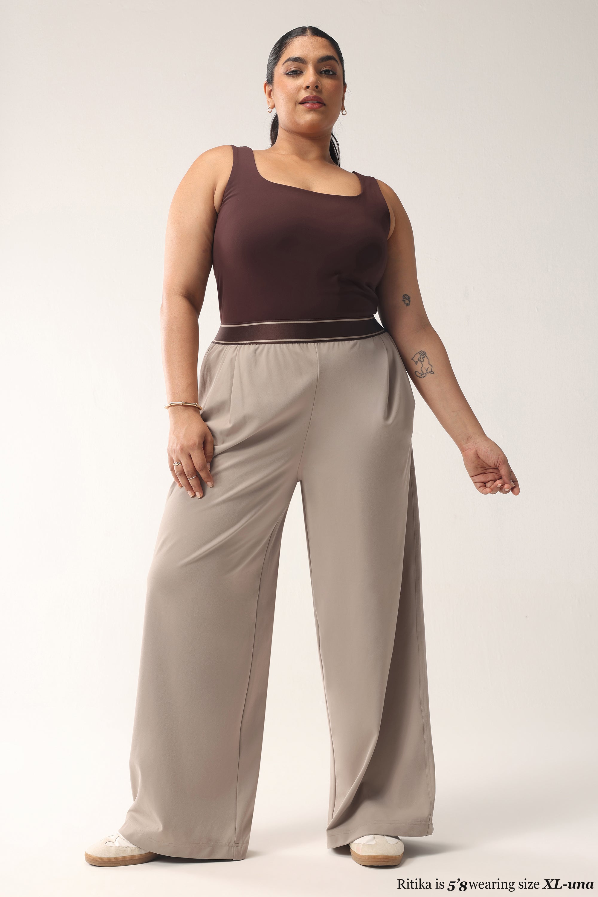 Cloud Korean Active Wide Pants