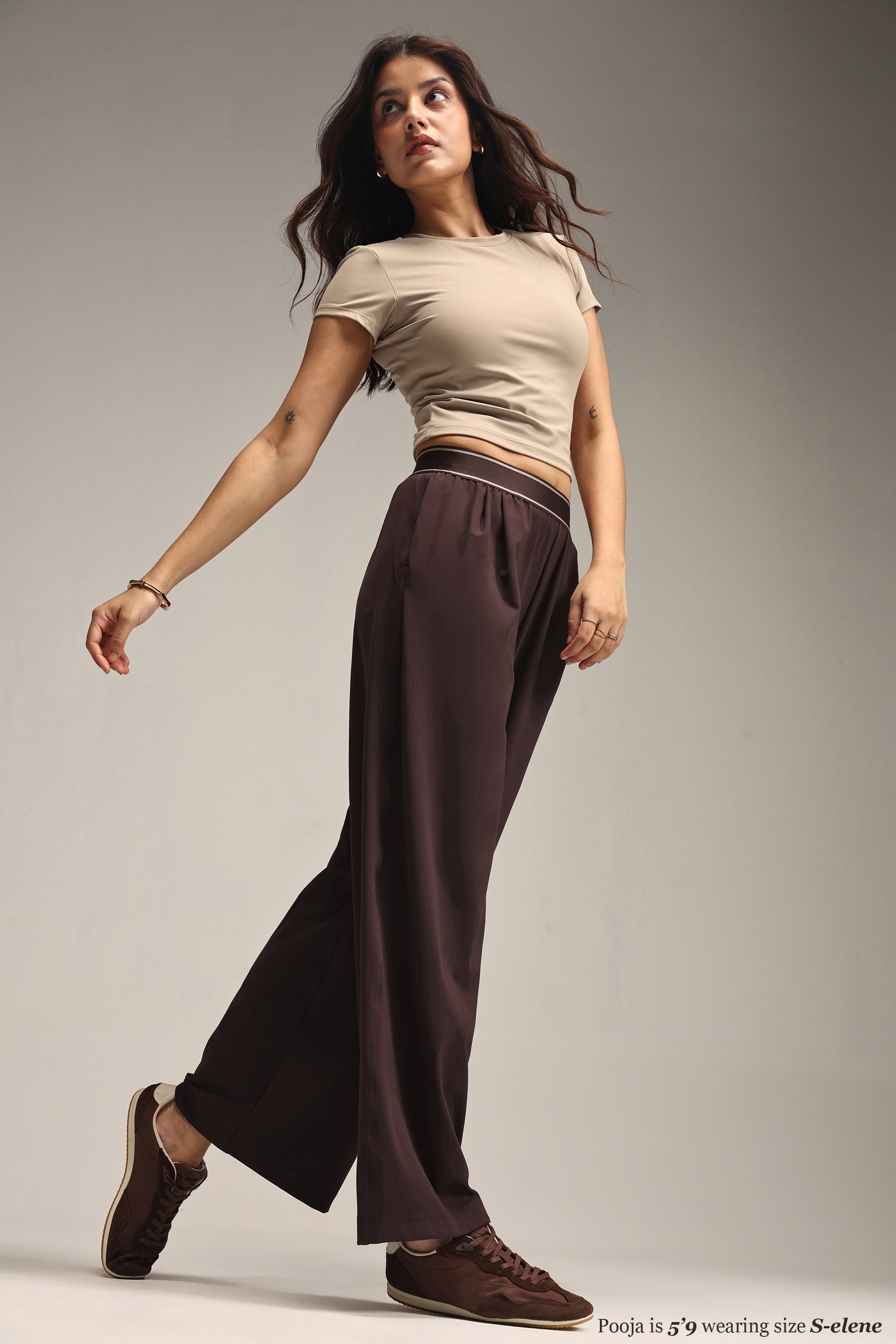 Cloud Korean Active Wide Pants