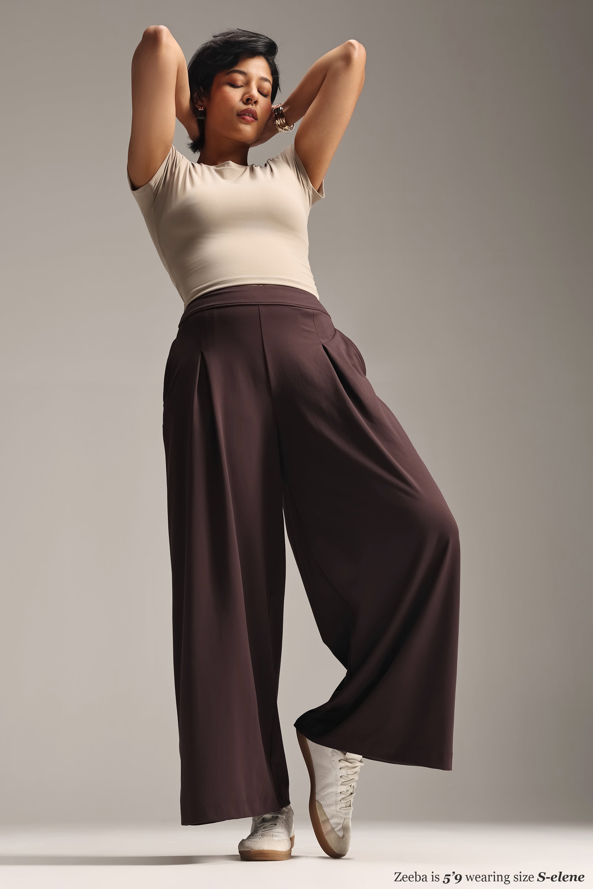 Cloud Box Pleated Korean Pant