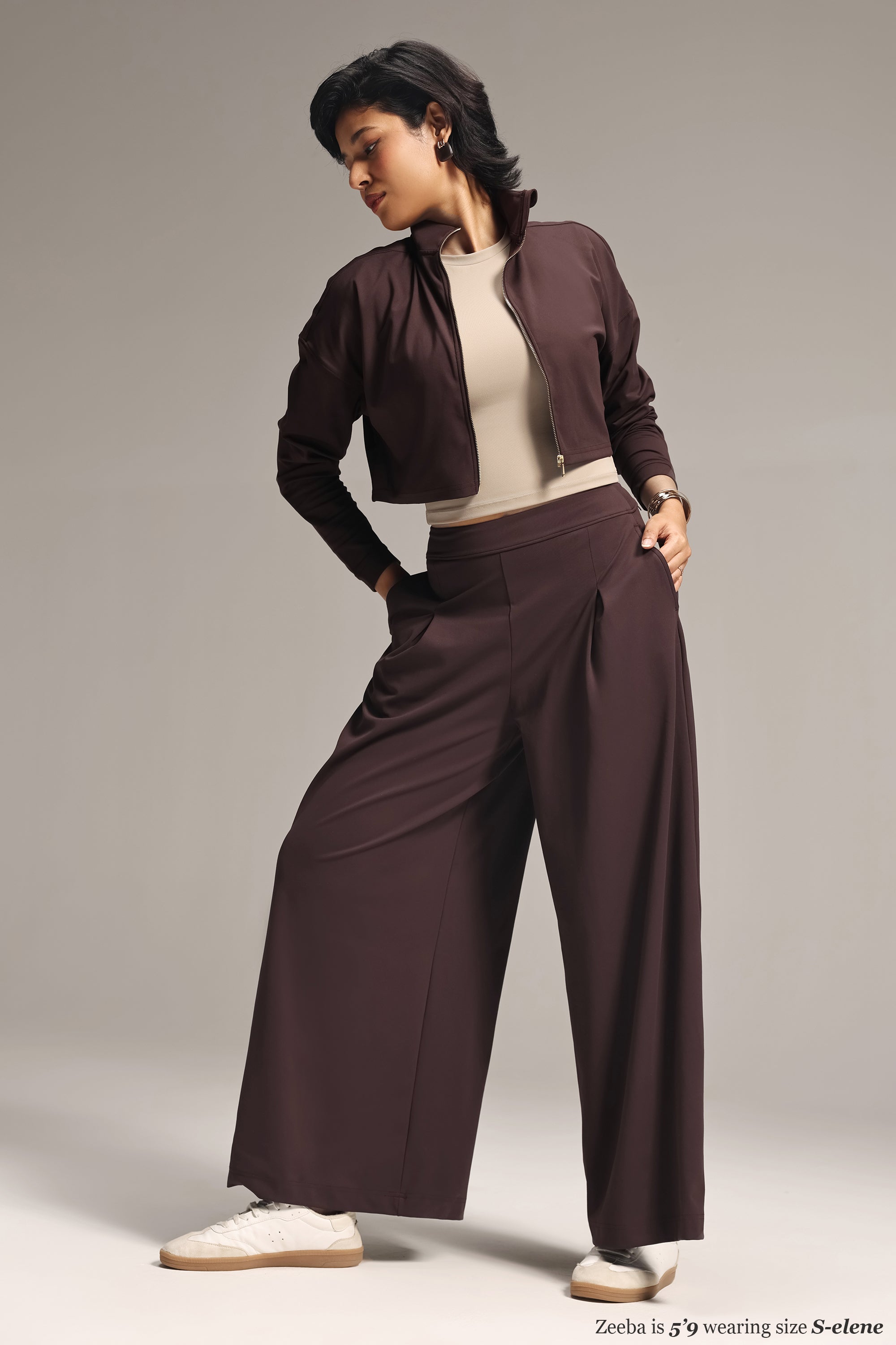 Cloud Box Pleated Korean Pant
