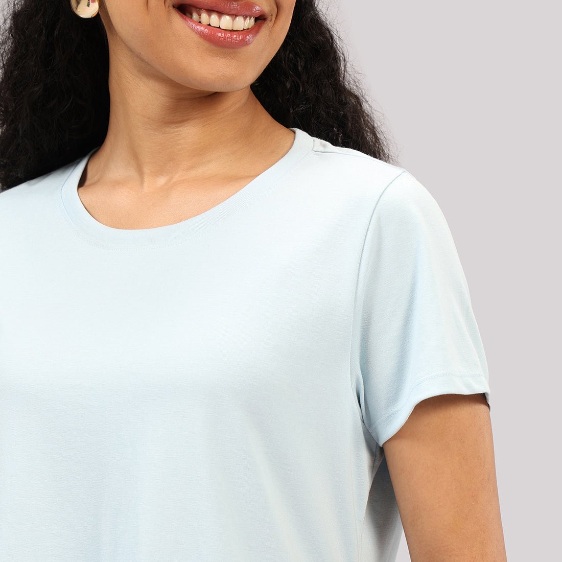 Cotton Pro Curved Hem Tee - BlissClub