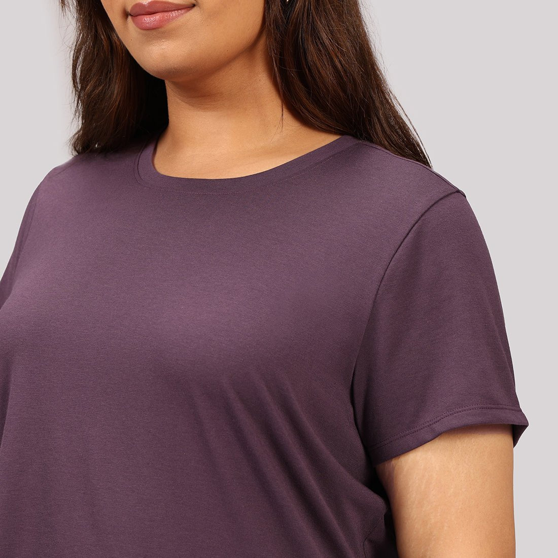 Cotton Pro Curved Hem Tee - BlissClub