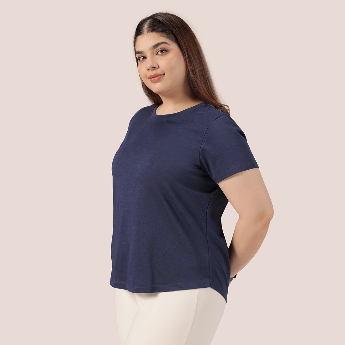 Cotton Pro Curved Hem Tee - BlissClub