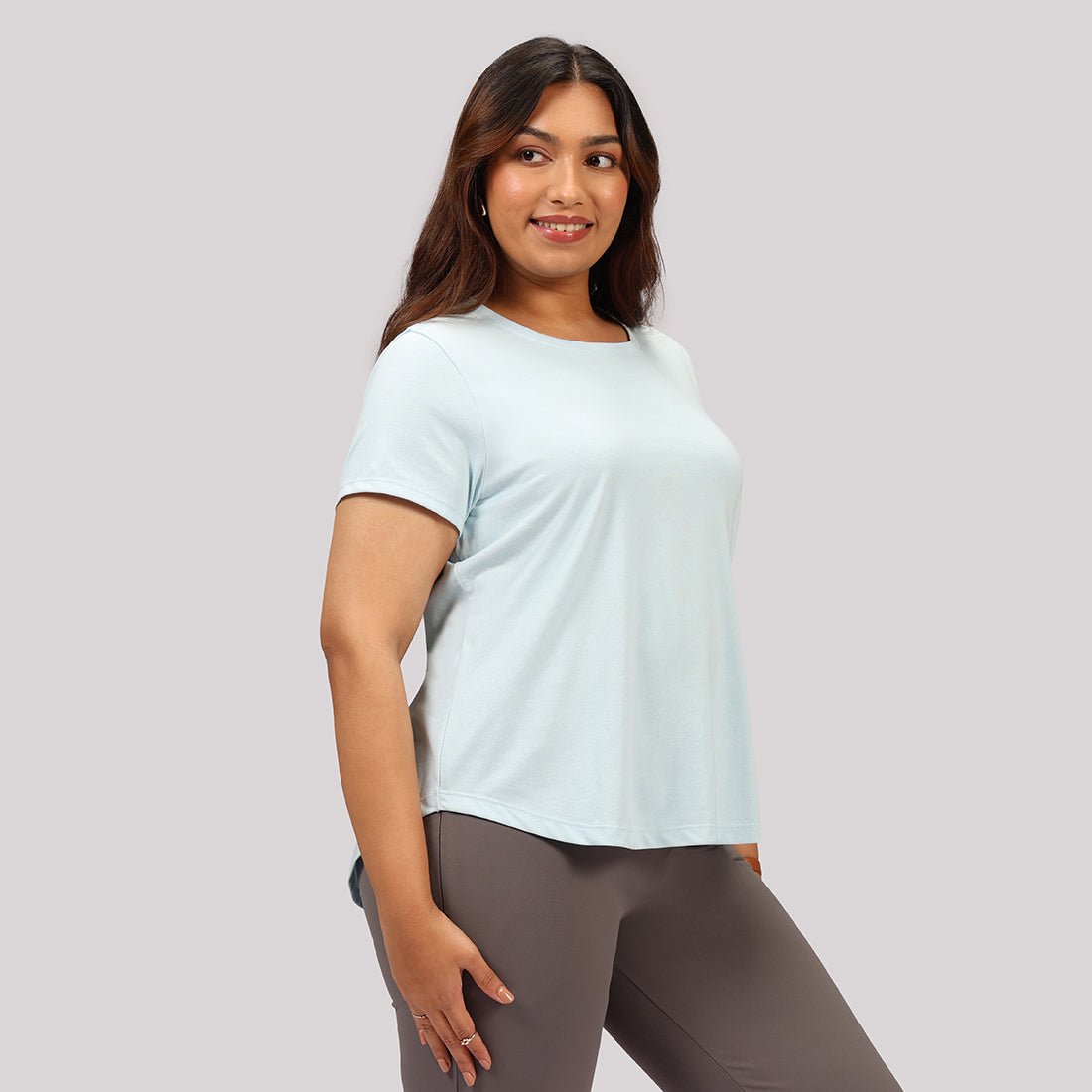 Cotton Pro Curved Hem Tee - BlissClub