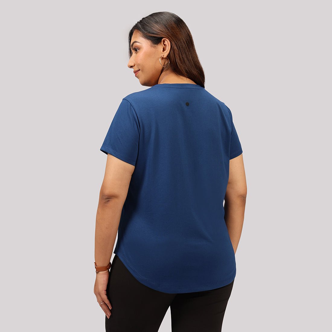 Cotton Pro Curved Hem Tee - BlissClub
