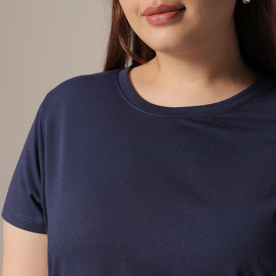 Cotton Pro Curved Hem Tee - BlissClub