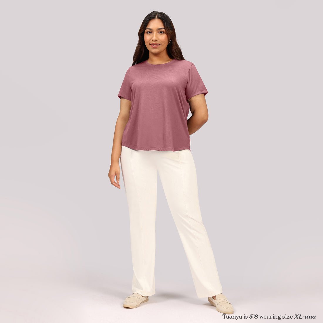 Cotton Pro Curved Hem Tee - BlissClub