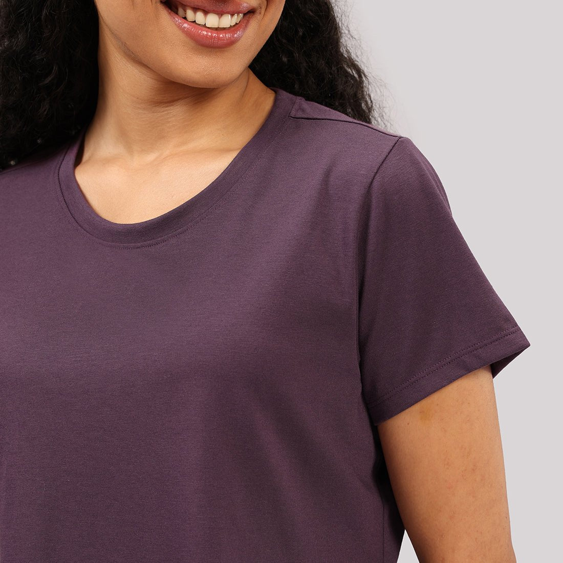 Cotton Pro Curved Hem Tee - BlissClub