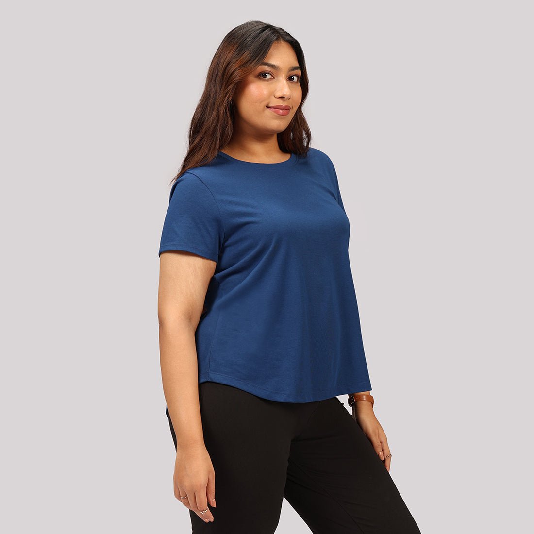 Cotton Pro Curved Hem Tee - BlissClub