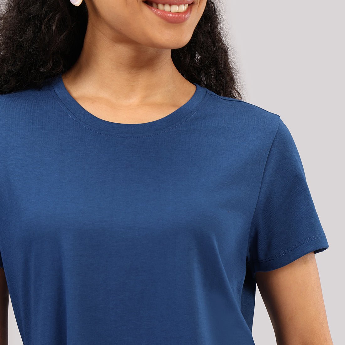 Cotton Pro Curved Hem Tee - BlissClub