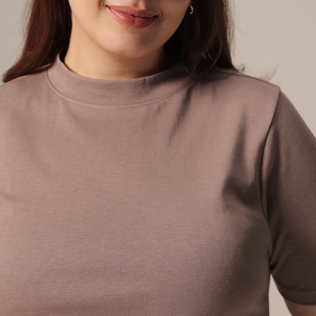 Cotton Pro High Neck Top - BlissClub