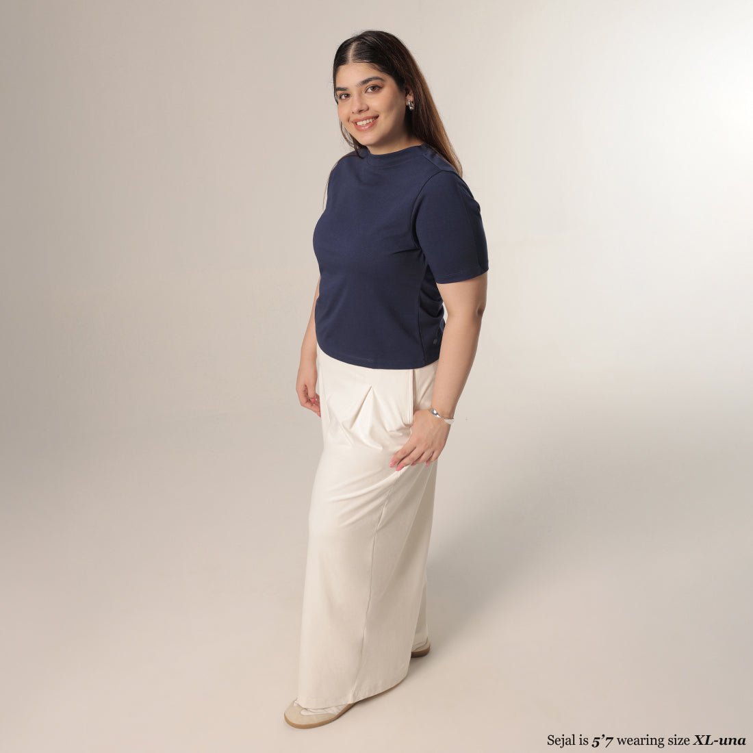 Cotton Pro High Neck Top - BlissClub