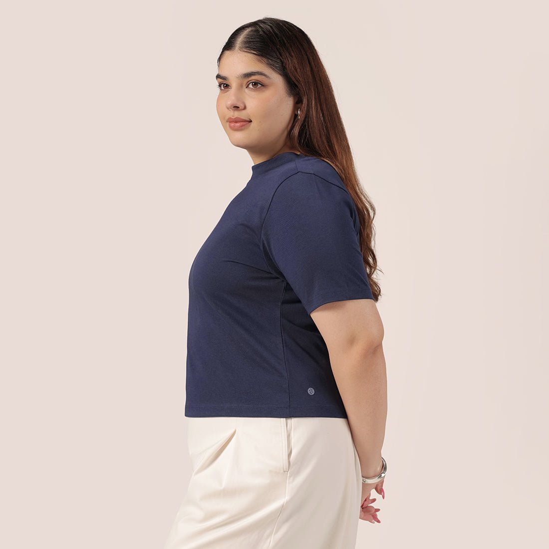 Cotton Pro High Neck Top - BlissClub