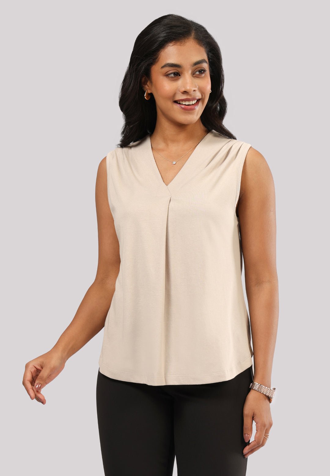 Cotton Pro Sleeveless Work Top - BlissClub