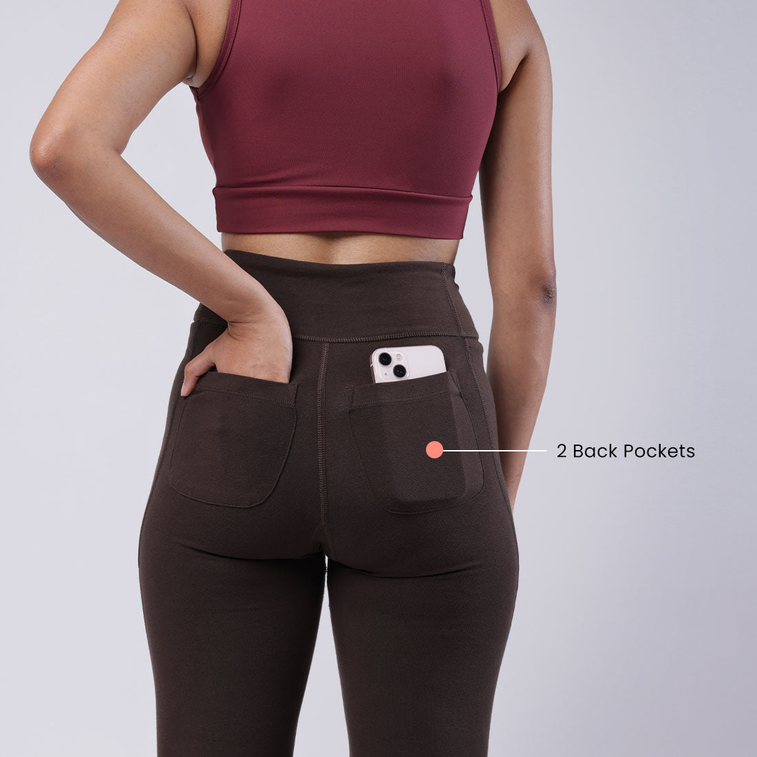 Groove-In Cotton Flare Pants