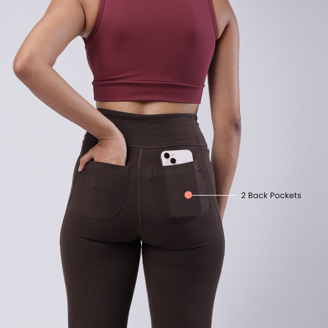Groove-In Cotton Flare Pants Tall