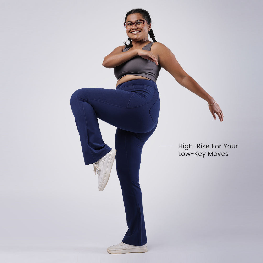 Groove-In Cotton Flare Pants Tall