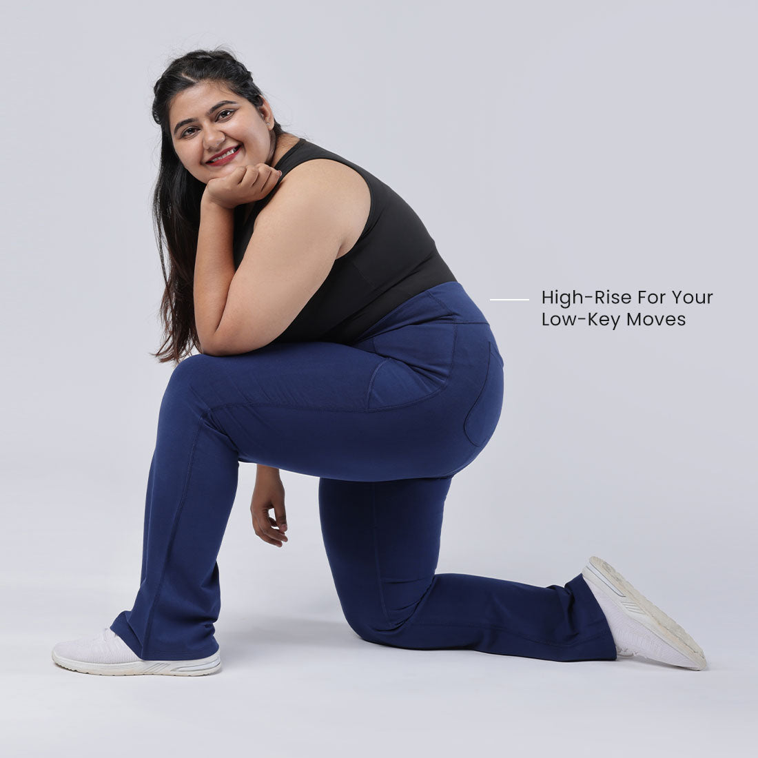 Groove-In Cotton Flare Pants Tall