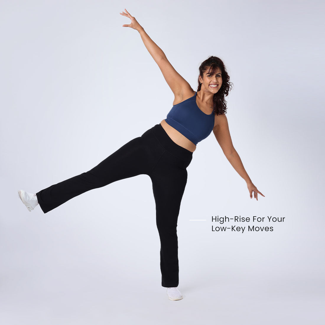 Groove-In Cotton Flare Pants Tall