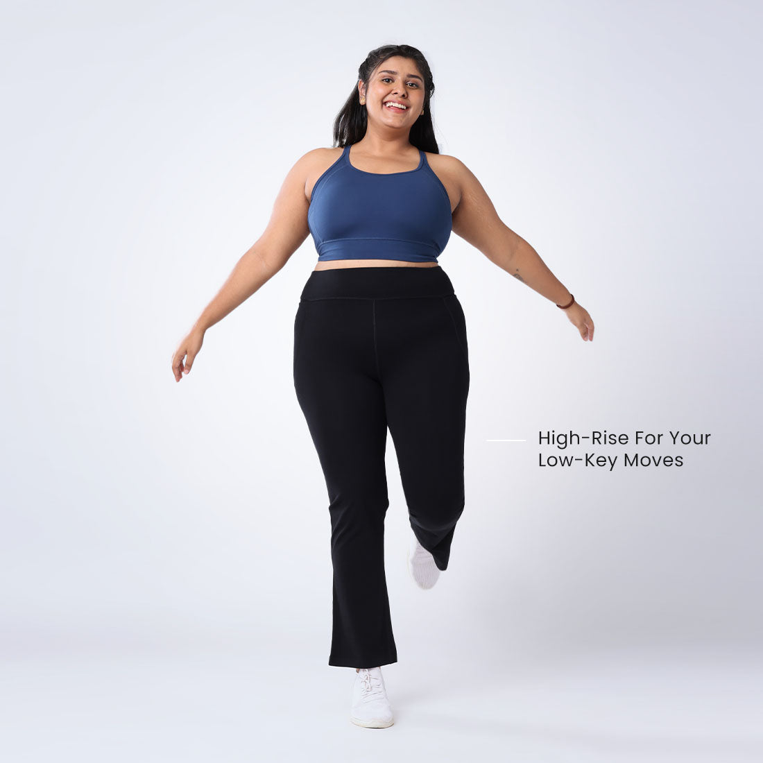 Groove-In Cotton Flare Pants Tall