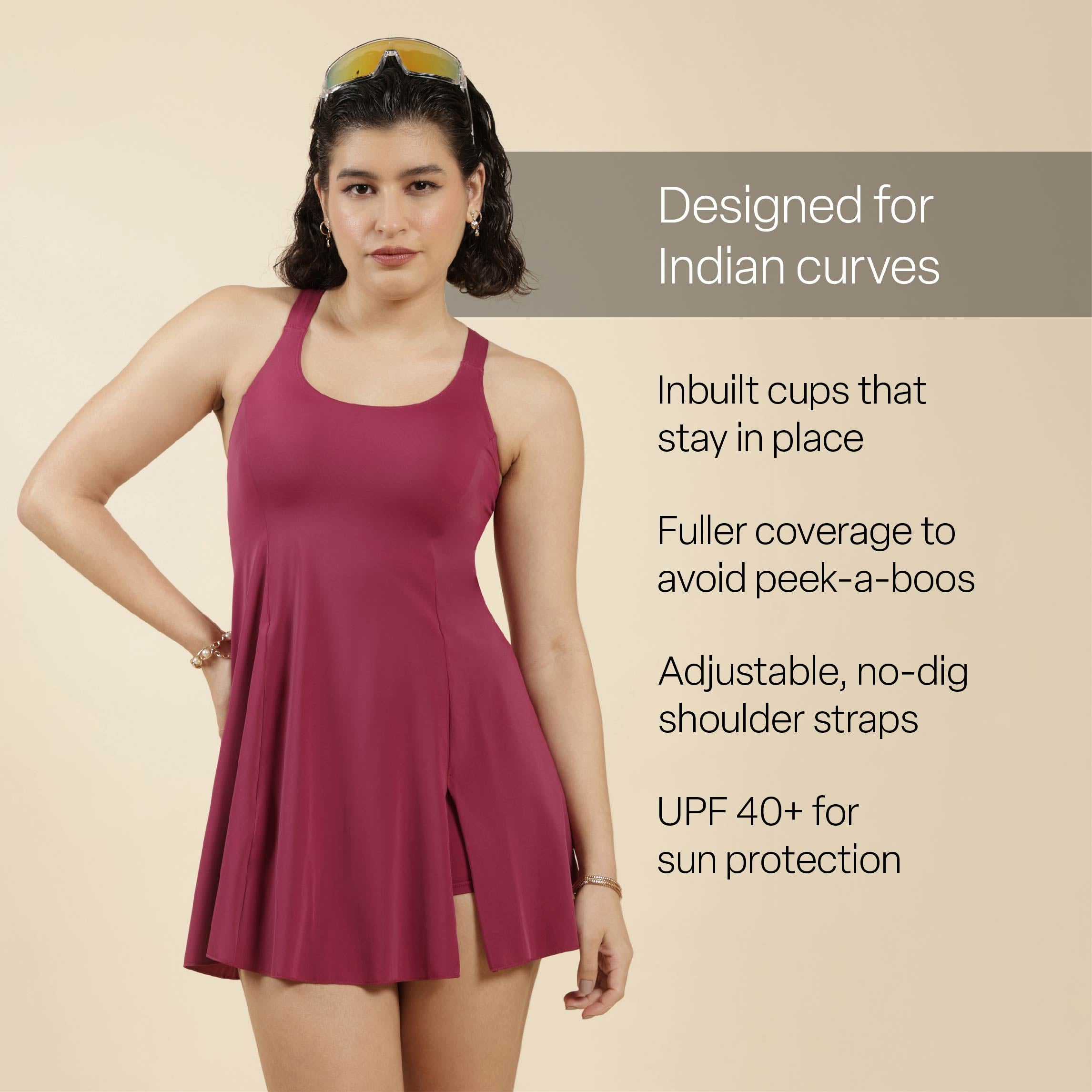 Bliss Swim Dress - Racerback