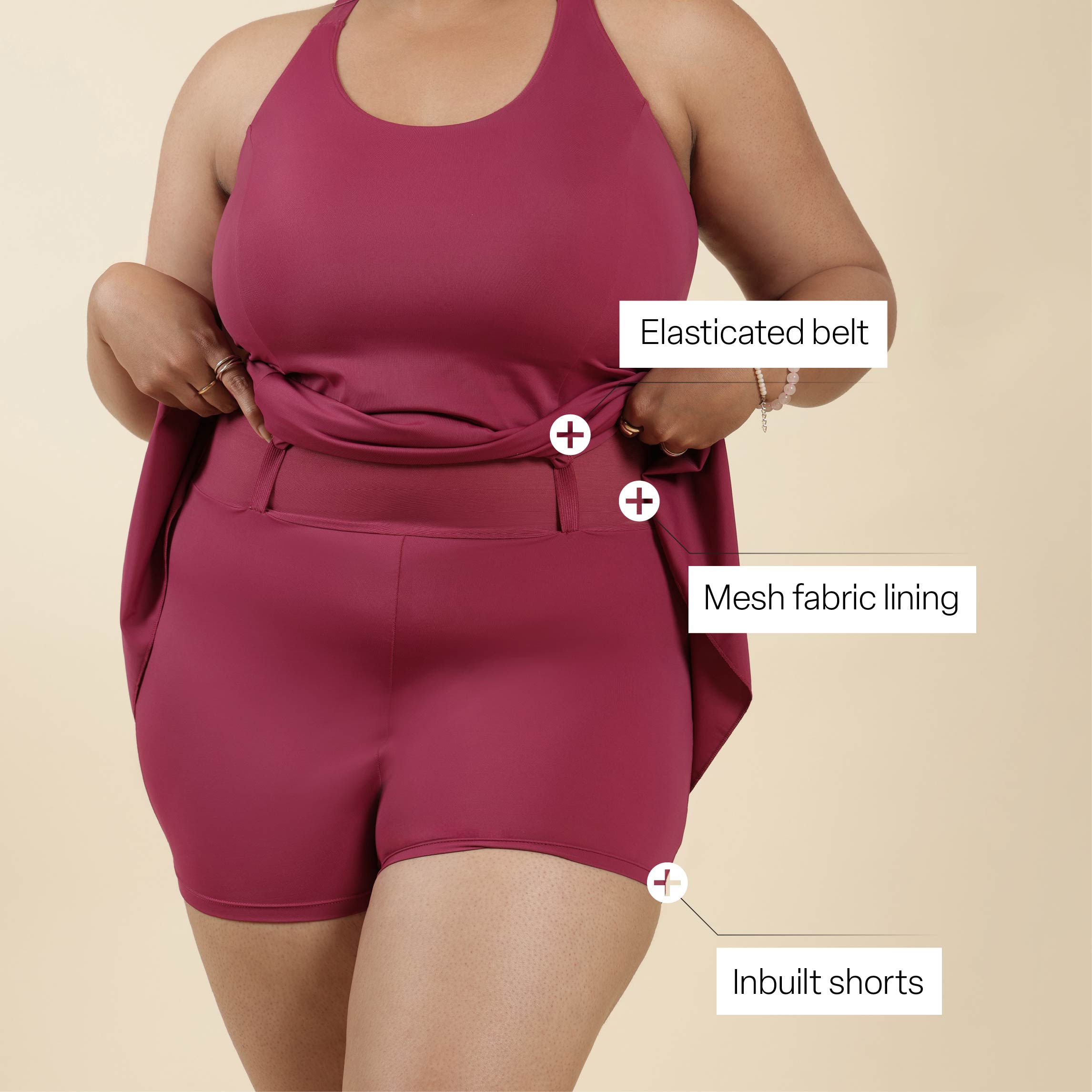 Bliss Swim Dress - Racerback