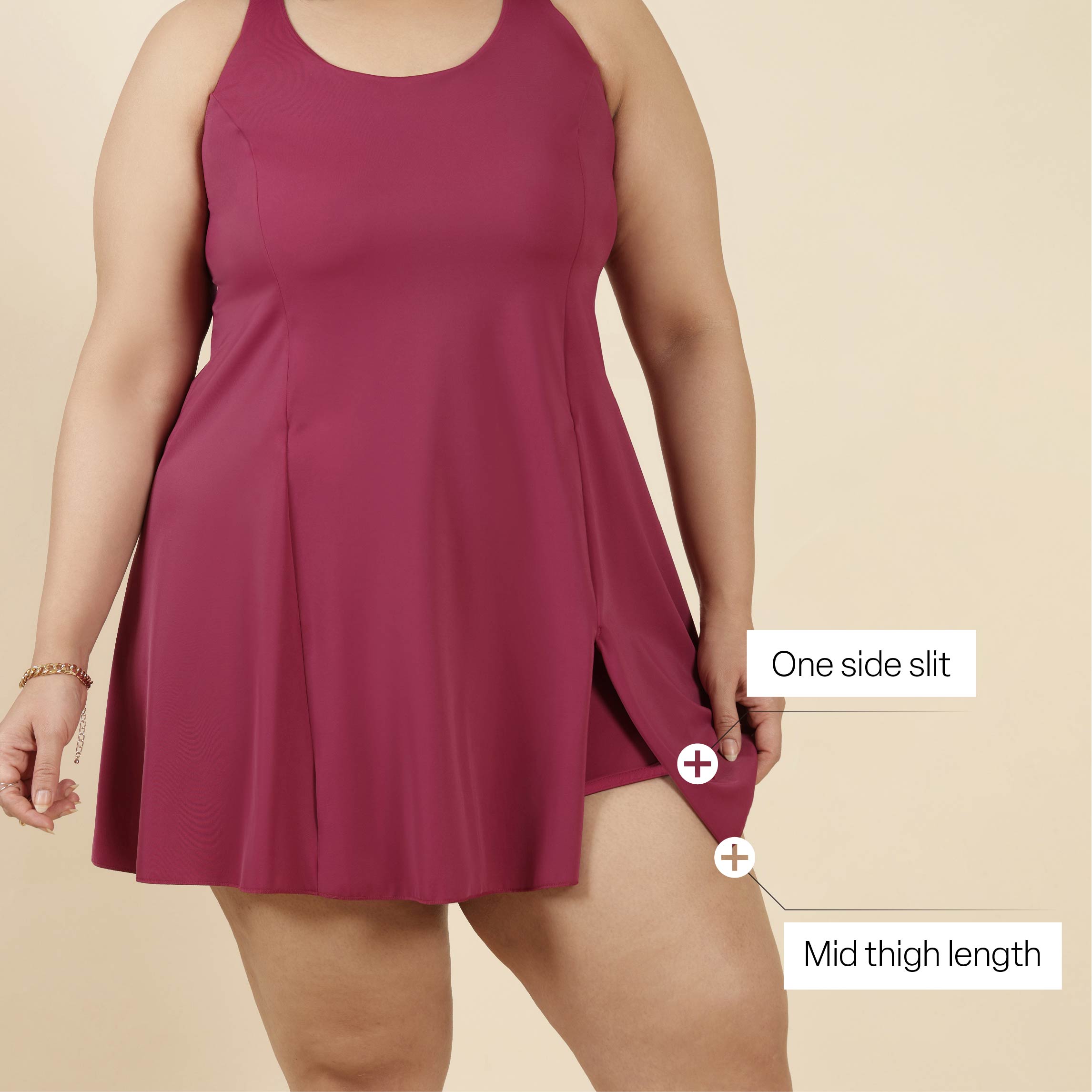 Bliss Swim Dress - Racerback