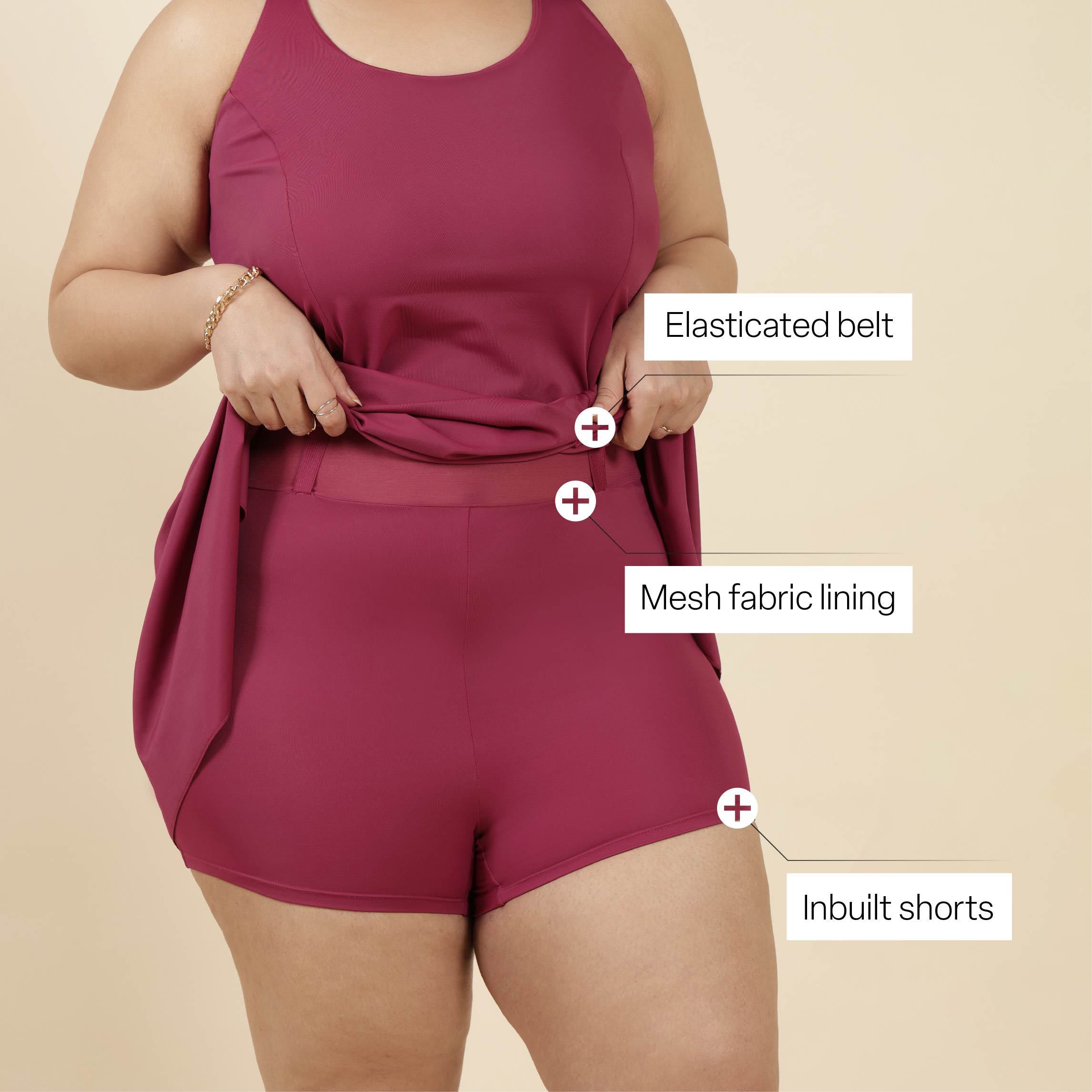 Bliss Swim Dress - Racerback