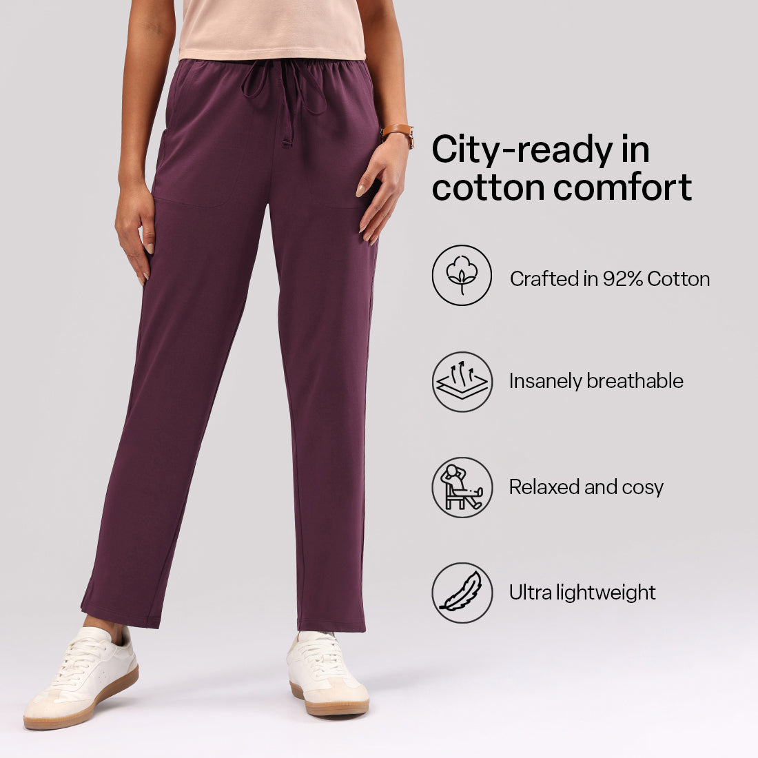 Groove-in Cotton Joggers Tall